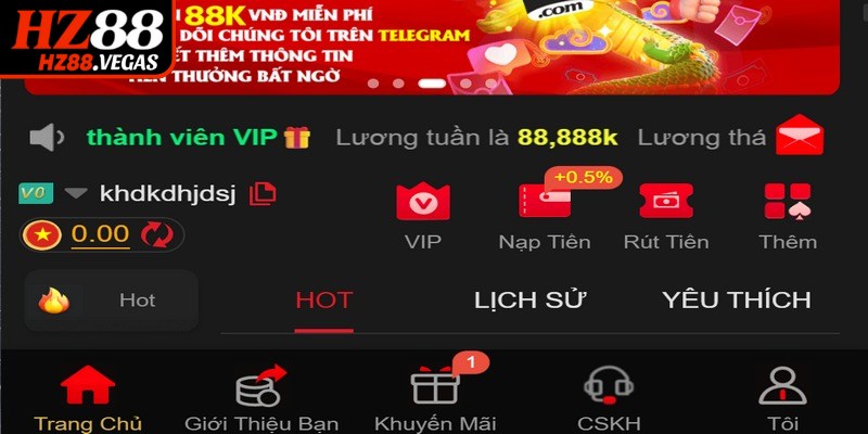 Giới thiệu HZ88 sân chơi uy tín số 1 thị trường