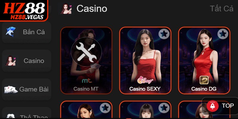 Cung cấp kho game casino cực hấp dẫn cho hội viên
