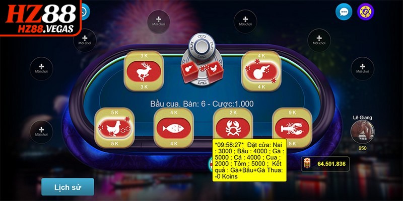 Quan sát các kết quả trước giúp người chơi nhận diện xu hướng