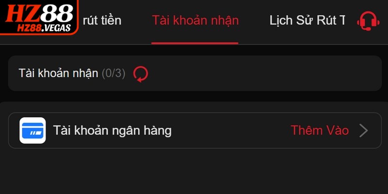 Người chơi cần lựa chọn phương thức rút tiền HZ88 phù hợp