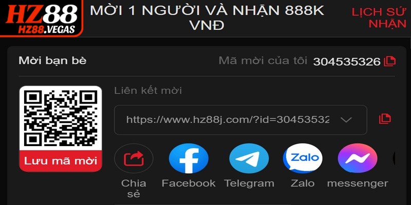 Thể thao HZ88 cung cấp nhiều khuyến mãi hấp dẫn